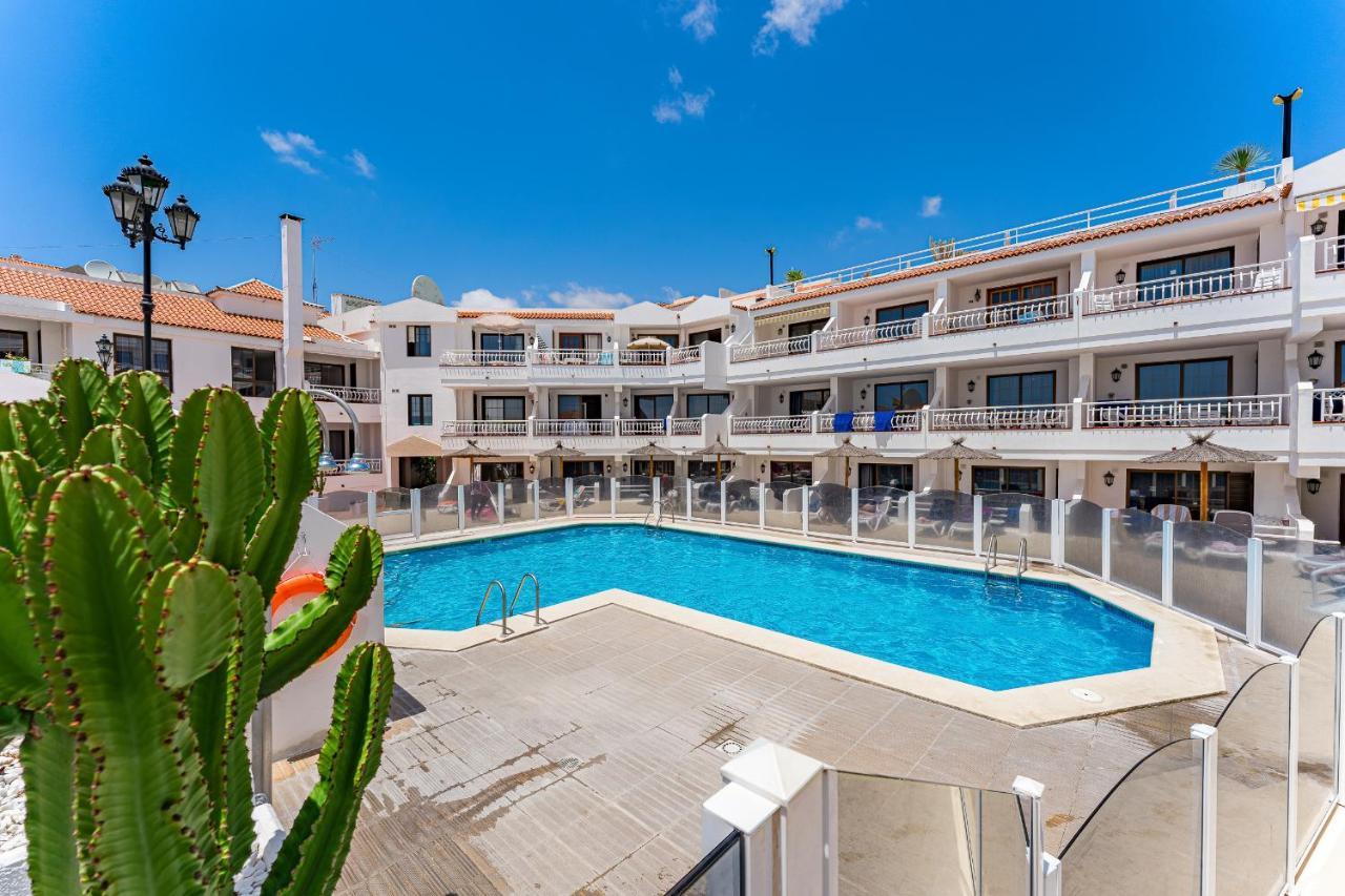 Pretty 1B Apartment In Diamantes 2, Heated Pool Los Cristianos (Tenerife) Exterior foto
