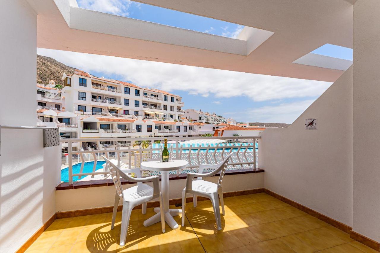 Pretty 1B Apartment In Diamantes 2, Heated Pool Los Cristianos (Tenerife) Exterior foto